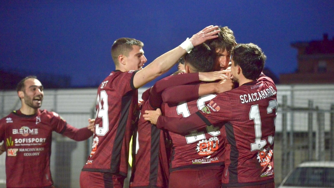 Pontedera, tre punti che sanno di salvezza. Grande prestazione nel derby con la Pianese