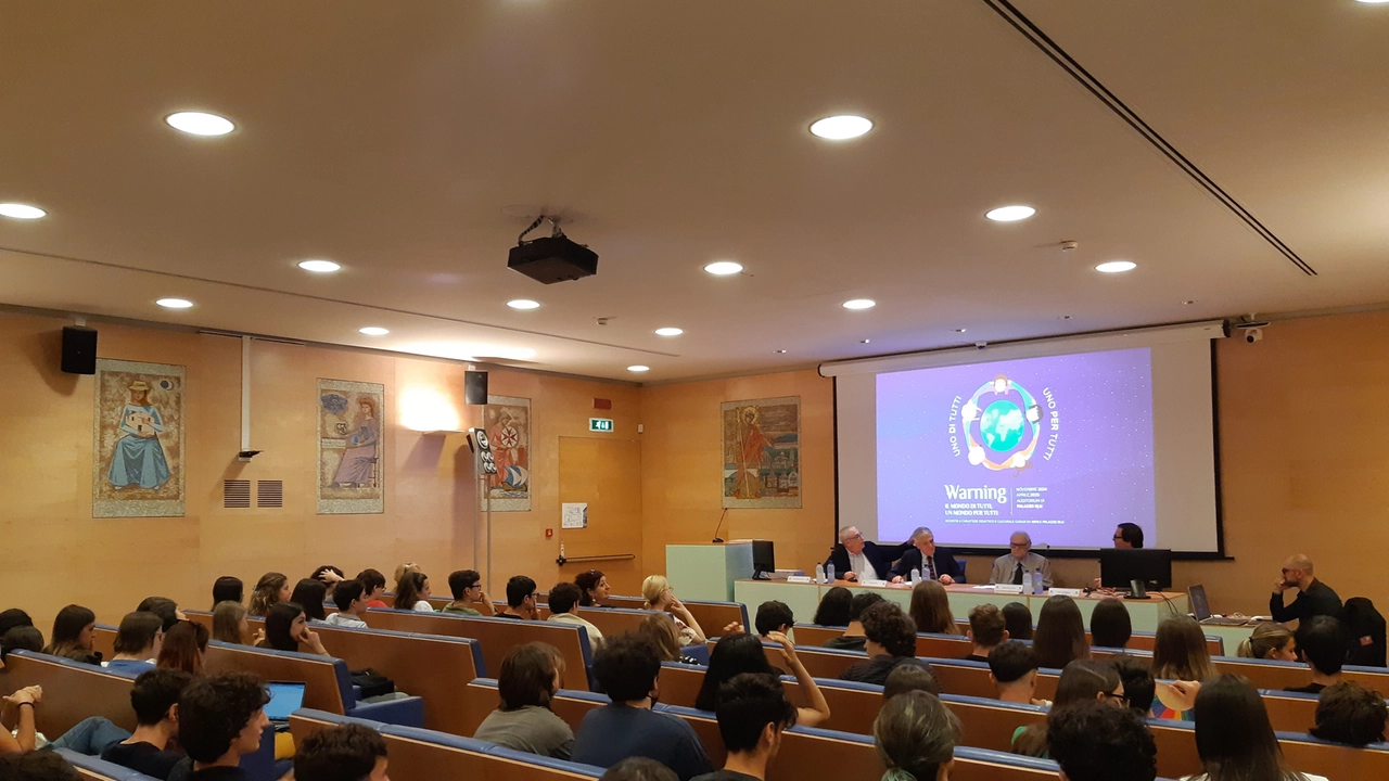 Un momento della premiazione