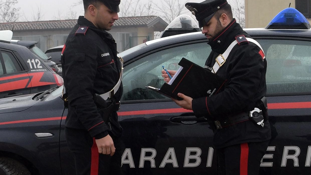 Sono intervenuti i carabinieri Sono intervenuti i carabinieri