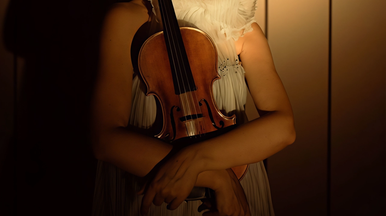 Daria Nechaeva, violino solista che si esibirà ne “Le 8 stagioni“, musiche di Vivaldi e Piazzolla dirette da Damiano Tognetti Daria Nechaeva, violino solista che si esibirà ne “Le 8 stagioni“, musiche di Vivaldi e Piazzolla dirette da Damiano Tognetti