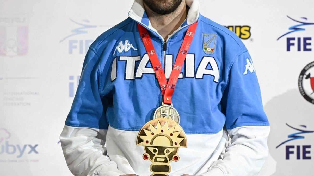 Filippo Macchi ha vinto l’oro