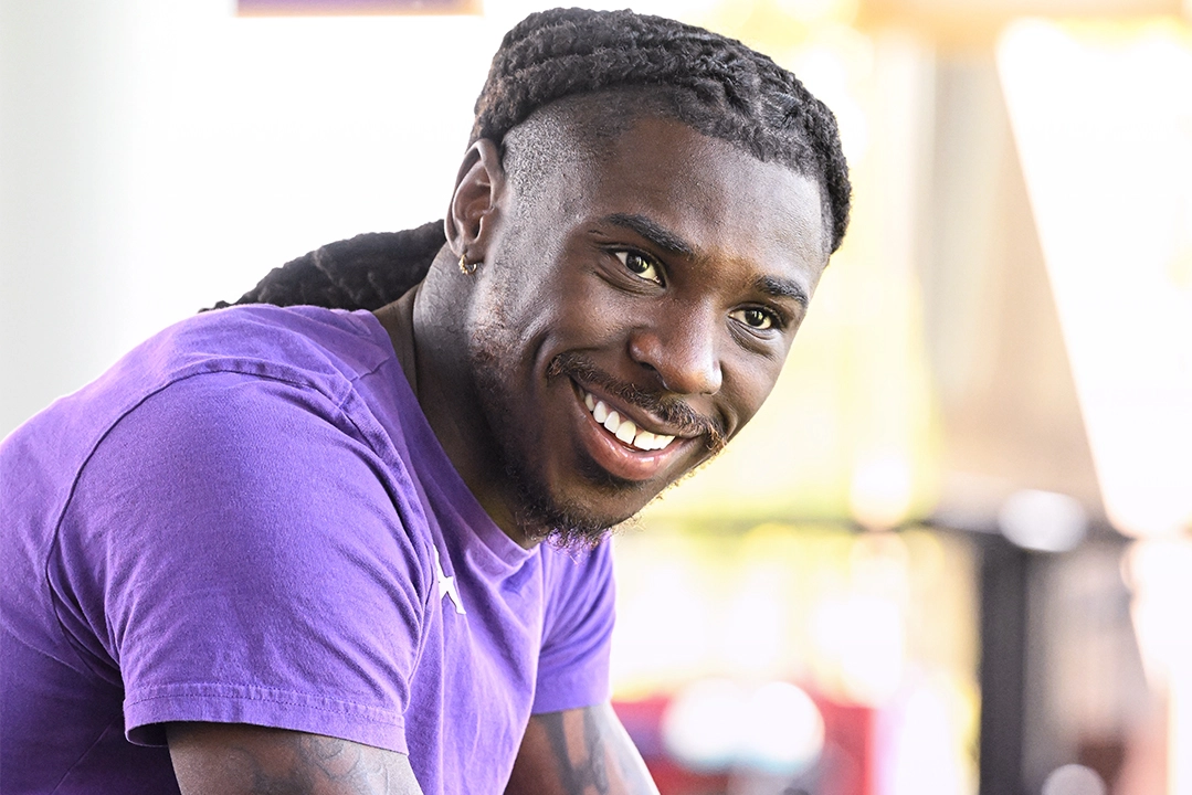 Kean è tornato ad allenarsi al Viola Park (Foto Acf fiorentina)
