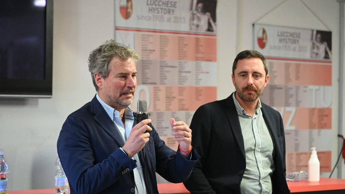 Nella foto «Alcide»: da sinistra, il sindaco Mario Pardini e il suo vice, Fabio Barsanti Nella foto «Alcide»: da sinistra, il sindaco Mario Pardini e il suo vice, Fabio Barsanti