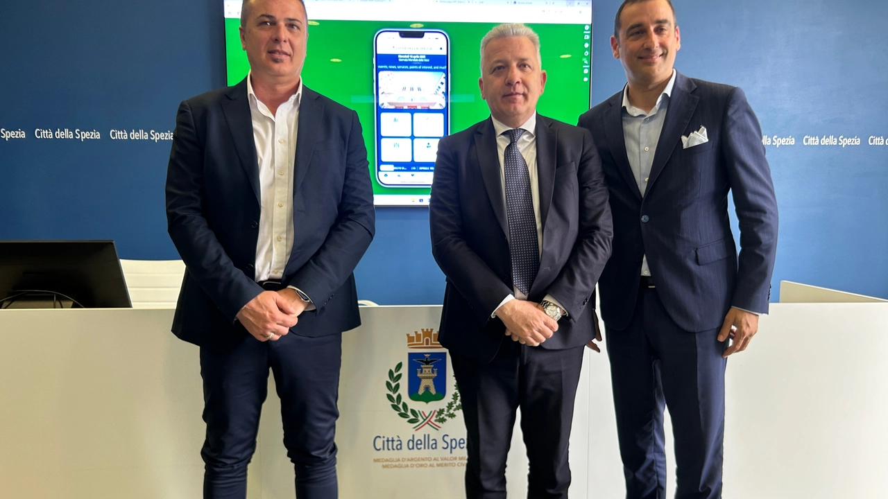 La presentazione dell'app in municipio