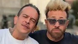 Il rapper Tormento e dj Mitch Il rapper Tormento e dj Mitch