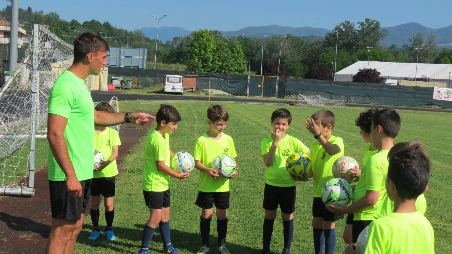 La scuola di calcio avrà due "camp" estivi:. Castelnuovo, S.Romano.