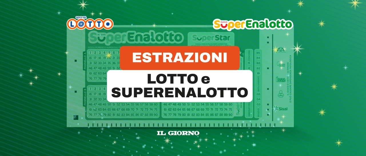 Ultima estrazione Superenalotto oggi: i numeri fortunati di Lotto e 10eLotto, 16 agosto 2025