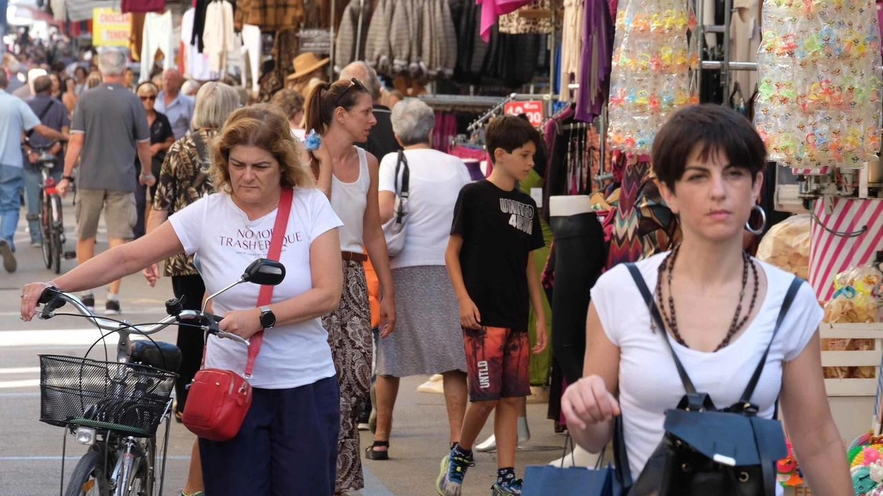 Il nuovo. percorso della Fiera del mestolo conta adesso 183 posteggi Il nuovo. percorso della Fiera del mestolo conta adesso 183 posteggi