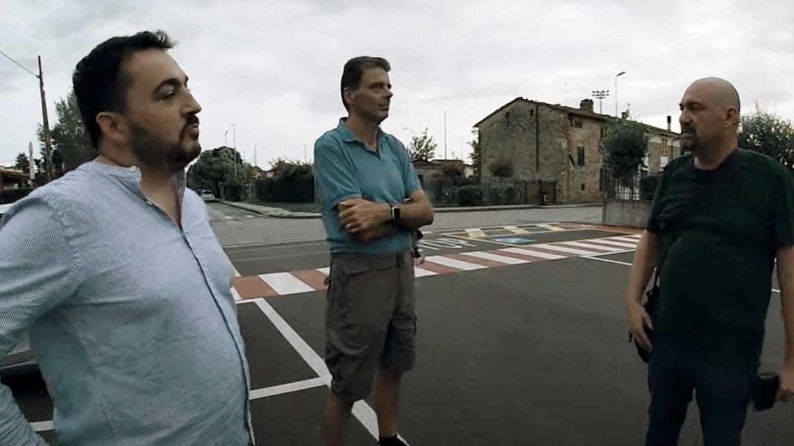Da sinistra Carlo Cortesi, Massimiliano Vannini e Alessandro Batisti Da sinistra Carlo Cortesi, Massimiliano Vannini e Alessandro Batisti