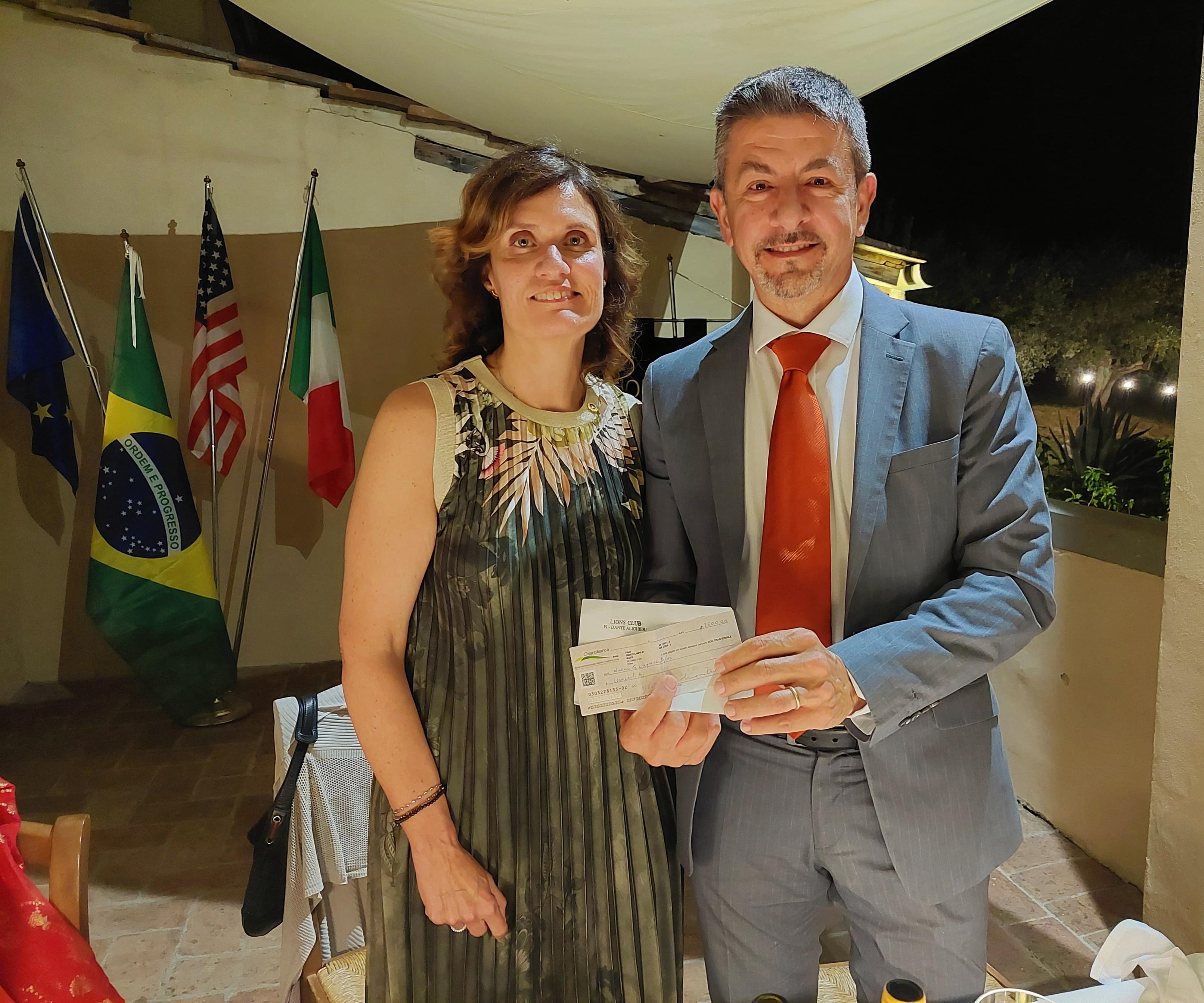 Dal Lions Firenze Dante Alighieri sostegno all Dal Lions Firenze Dante Alighieri sostegno all