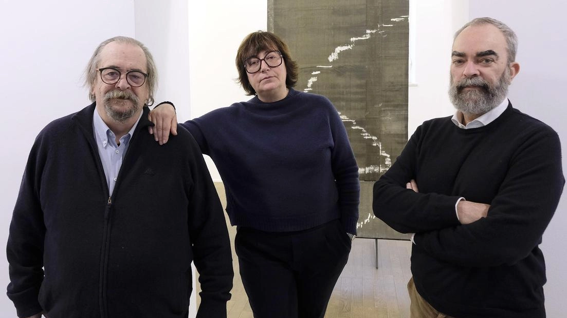 Cesare e Alessia Cardelli e Massimo Biava, della galleria Cardelli & Fontana Cesare e Alessia Cardelli e Massimo Biava, della galleria Cardelli & Fontana