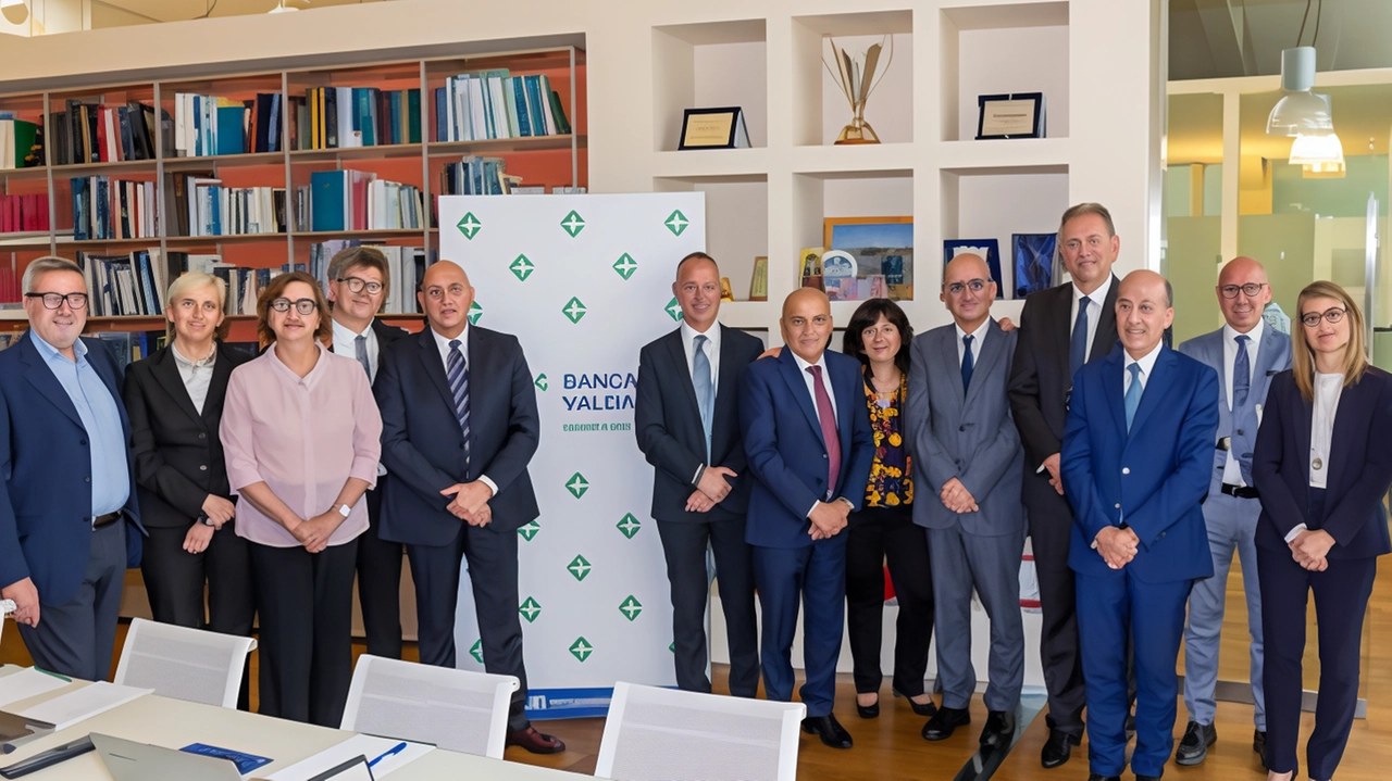I vertici di Banca Valdarno alla presentazione del bilancio 2024 I vertici di Banca Valdarno alla presentazione del bilancio 2024