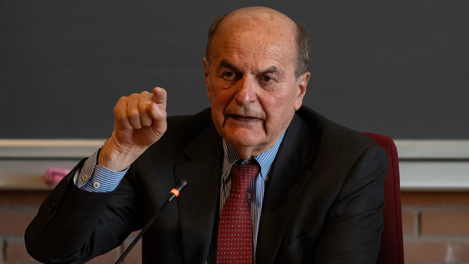 L’ex segretario del Partito democratico Pierluigi Bersani