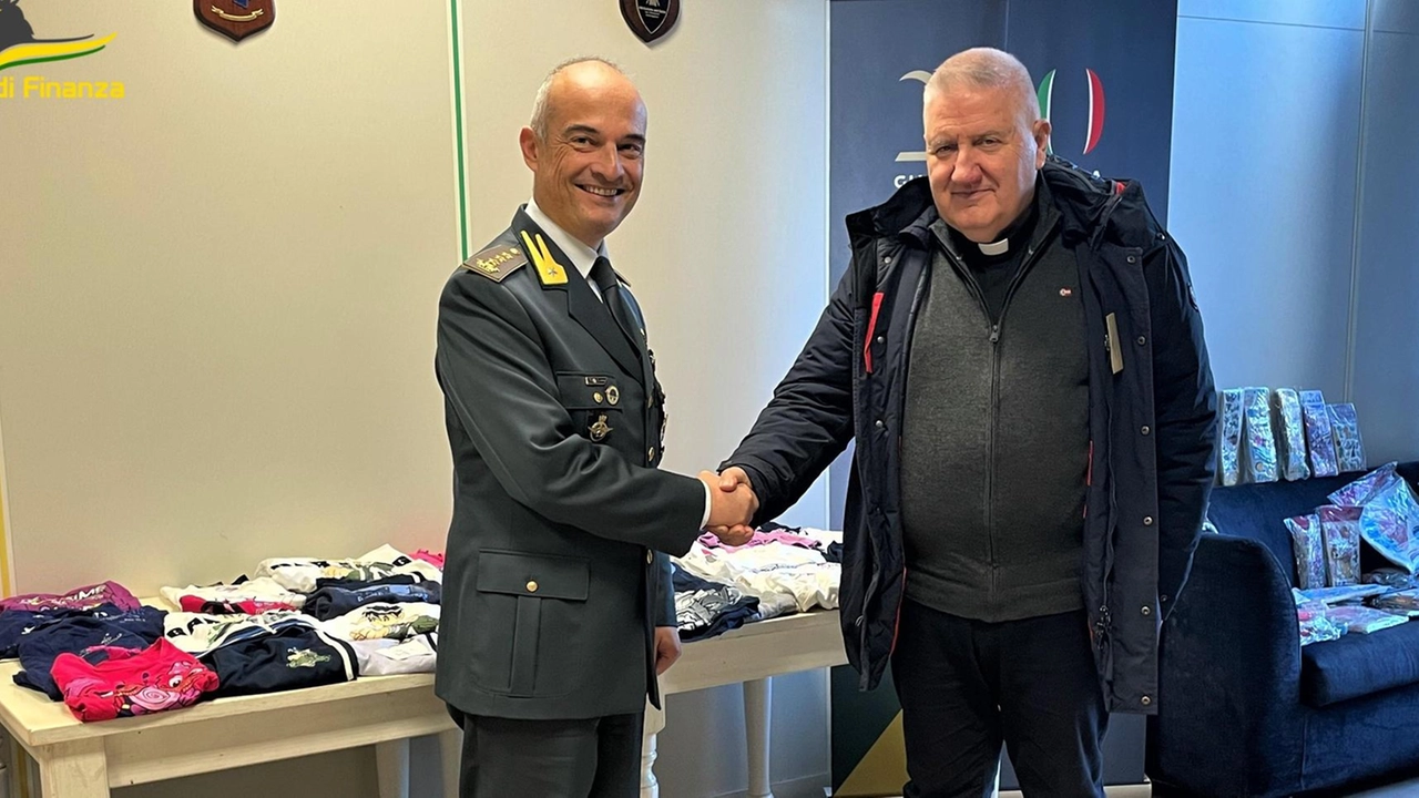 Il colonnello Salvatore Salvo e don Emanuele Morelli
