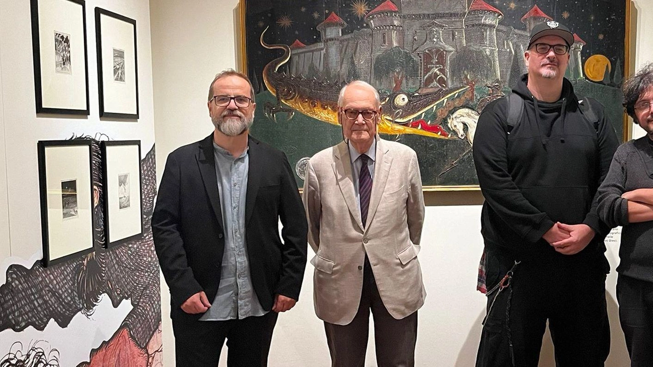 Inaugurata ieri la mostra nata per celebrare i 150 anni dalla nascita del poliedrico autore di Pisa. "Attuale anche oggi" Inaugurata ieri la mostra nata per celebrare i 150 anni dalla nascita del poliedrico autore di Pisa. "Attuale anche oggi"