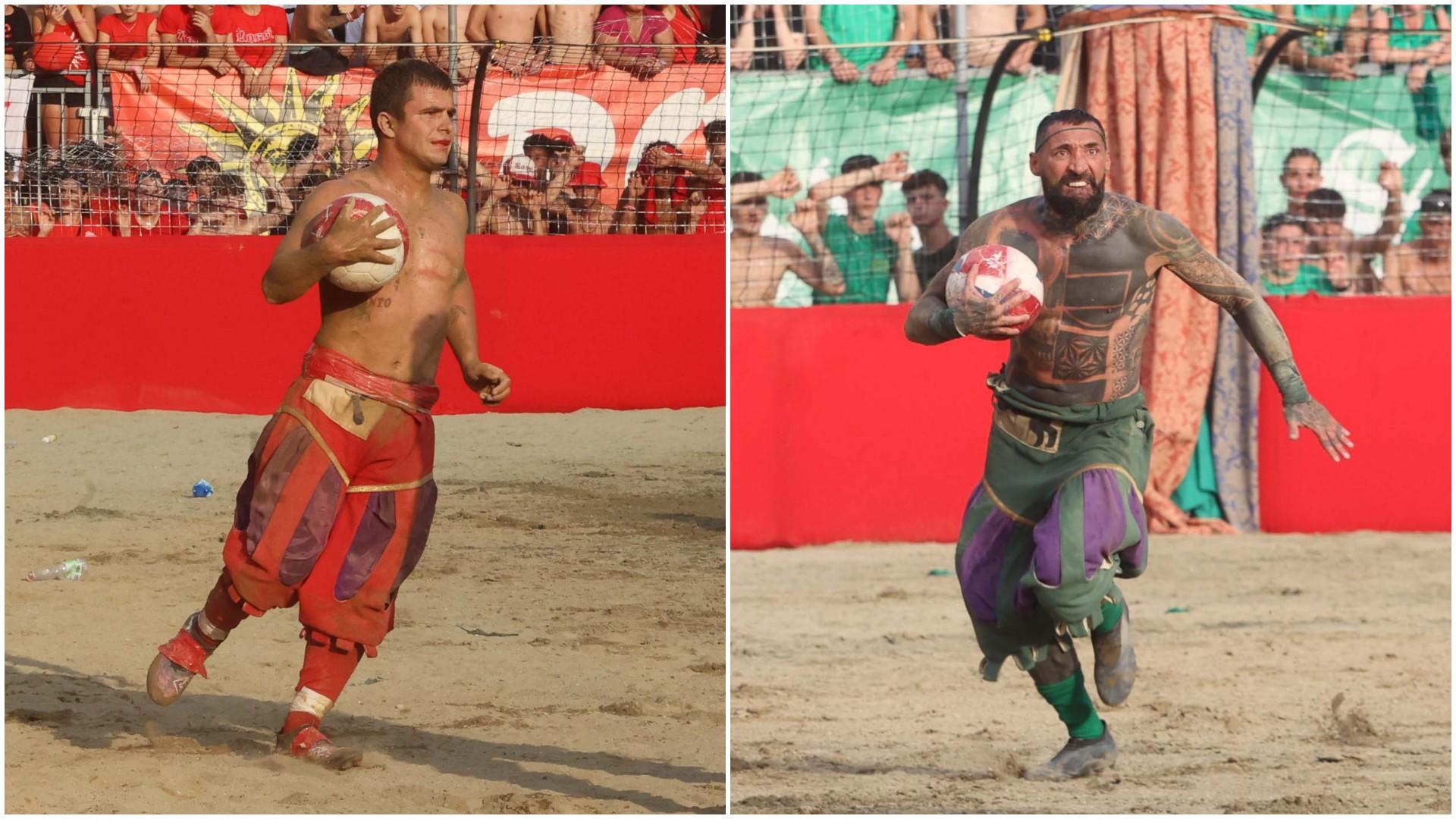 Calcio Storico, Rossi contro Verdi: attesa per la finale. Carlo Conti il Magnifico Messere Calcio Storico, Rossi contro Verdi: attesa per la finale. Carlo Conti il Magnifico Messere