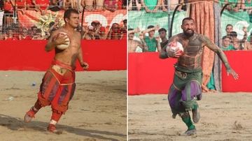 Calcio Storico, Rossi contro Verdi: attesa per la finale. Carlo Conti il Magnifico Messere
