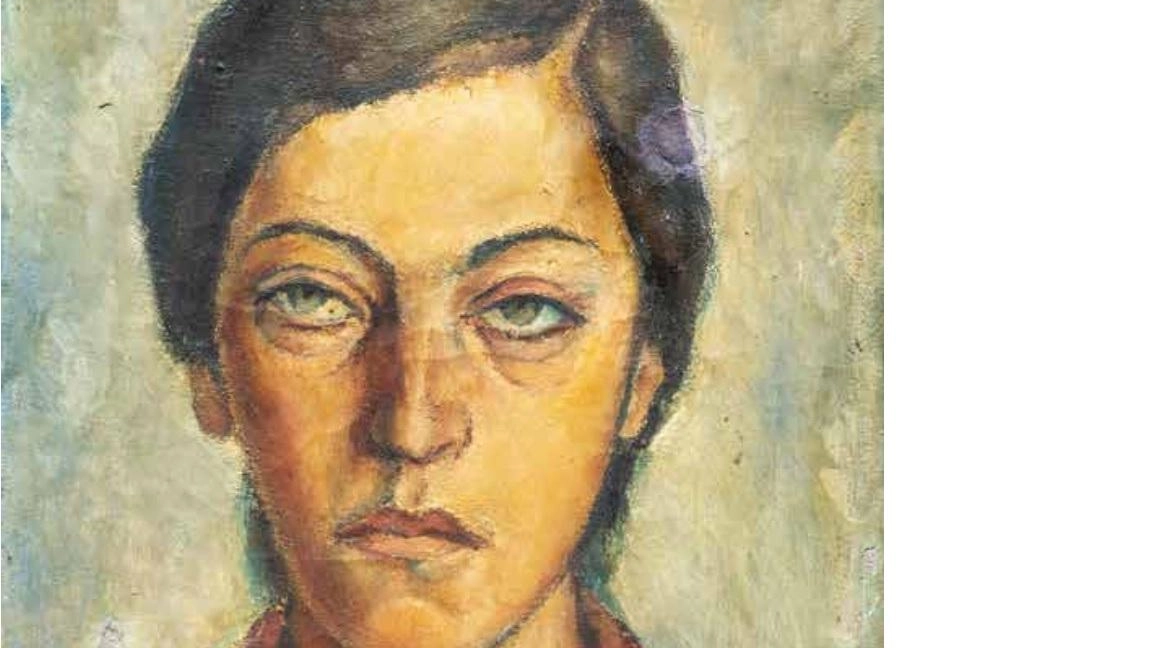 Il dipinto «Elena con la maglia rossa». La mostra evidenzia anche il legame con il territorio e le opere di Tintori che si possono ammirare in Vallata, da quelle del museo a cielo aperto di Luicciana, alle tante della Badia di Vaiano, alle ceramiche di San Quirico e di Sasseta Il dipinto «Elena con la maglia rossa». La mostra evidenzia anche il legame con il territorio e le opere di Tintori che si possono ammirare in Vallata, da quelle del museo a cielo aperto di Luicciana, alle tante della Badia di Vaiano, alle ceramiche di San Quirico e di Sasseta