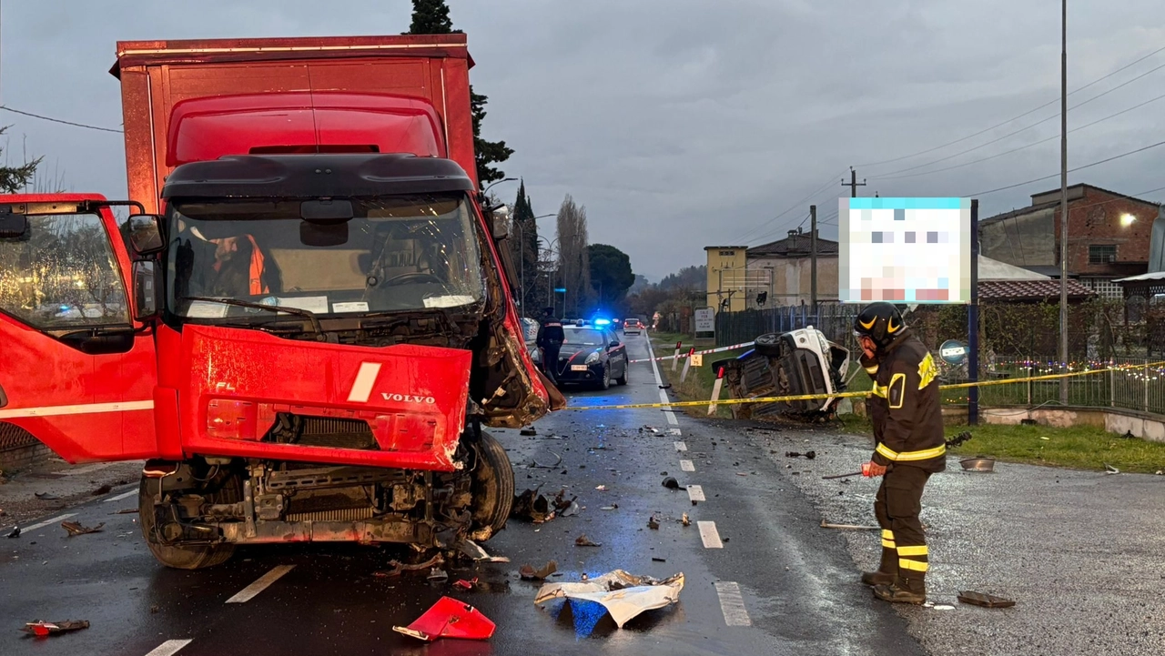 L'incidente mortale a Terricciola (Foto Bongianni/Germogli)