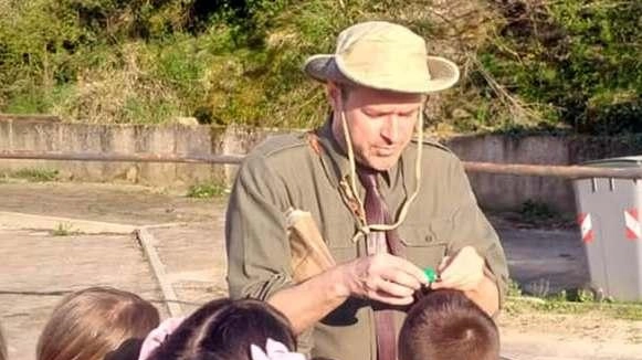 Bambini alla scoperta del bosco