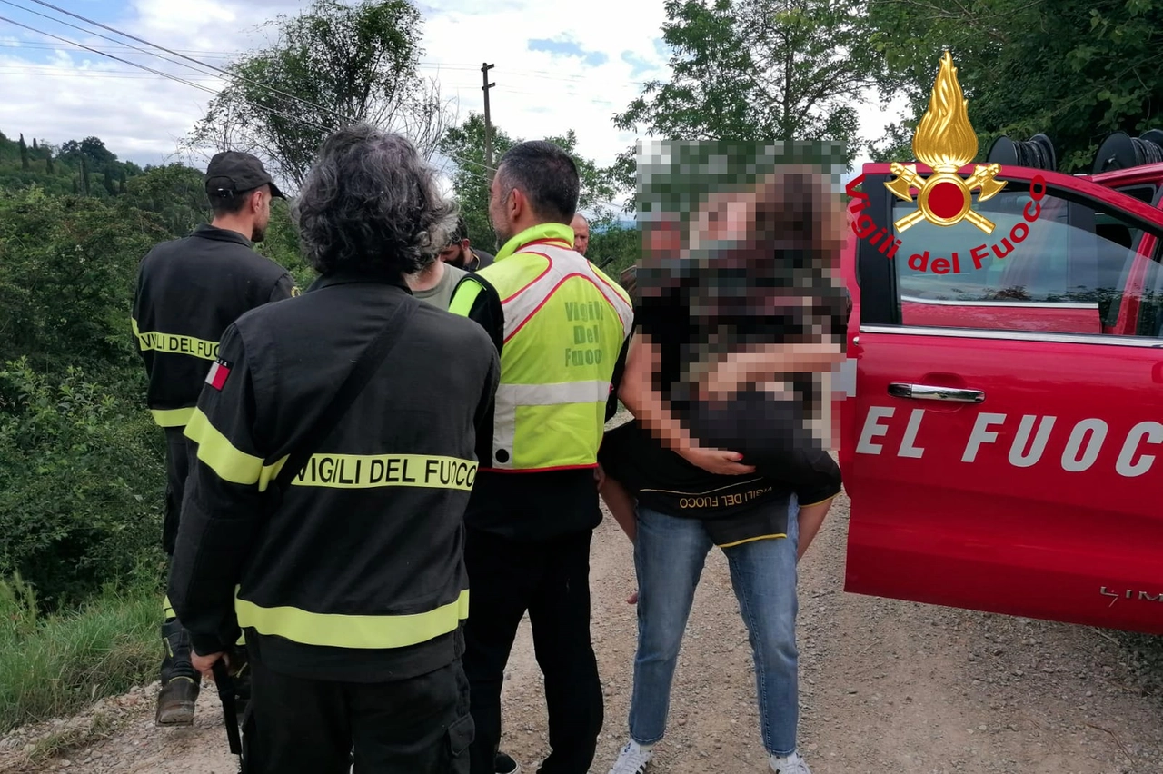 Sollievo dopo il ritrovamento della bambina
