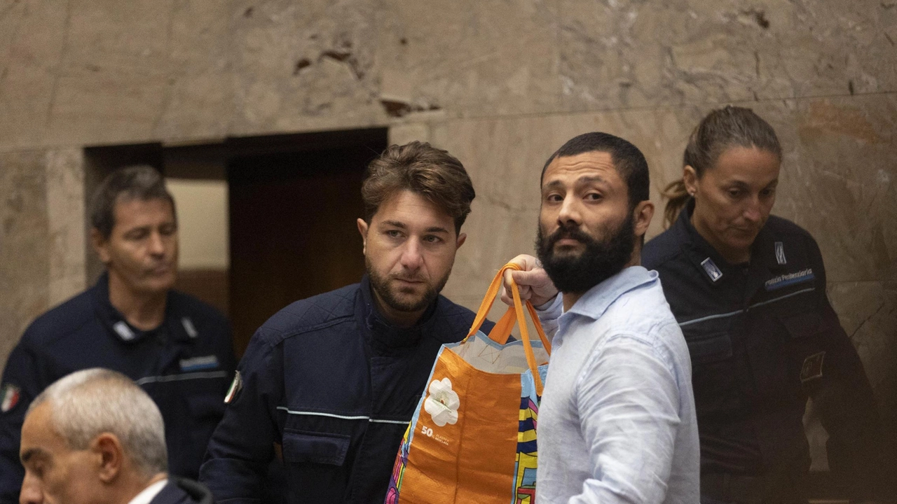 Gianluca Paul Seung, 37 anni, di Torre del Lago, qui in aula durante il processo per l’omicidiod ella dottoressa Capovani (. Del Punta per Valtriani