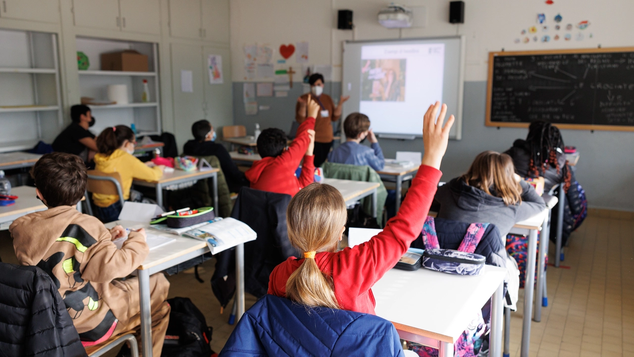 Un'aula scolastica
