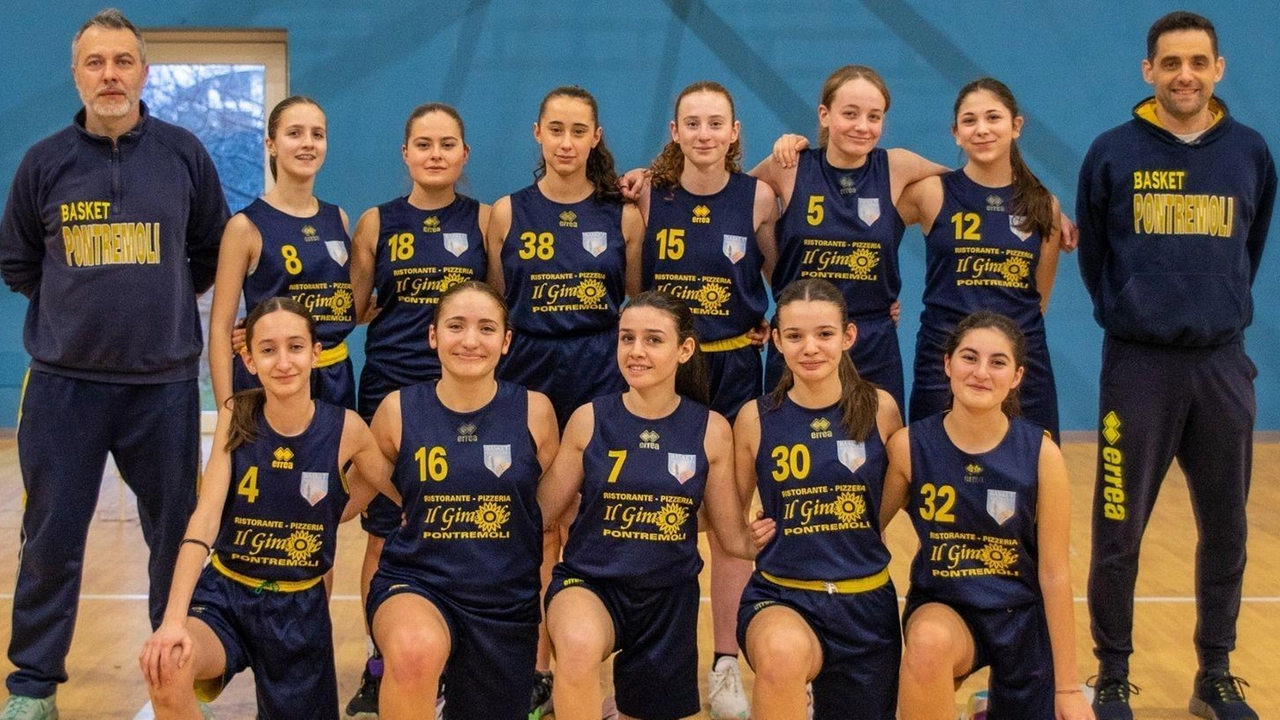 Polisportiva Pontremolese: il sogno del basket femminile verso la Coppa Toscana 2025