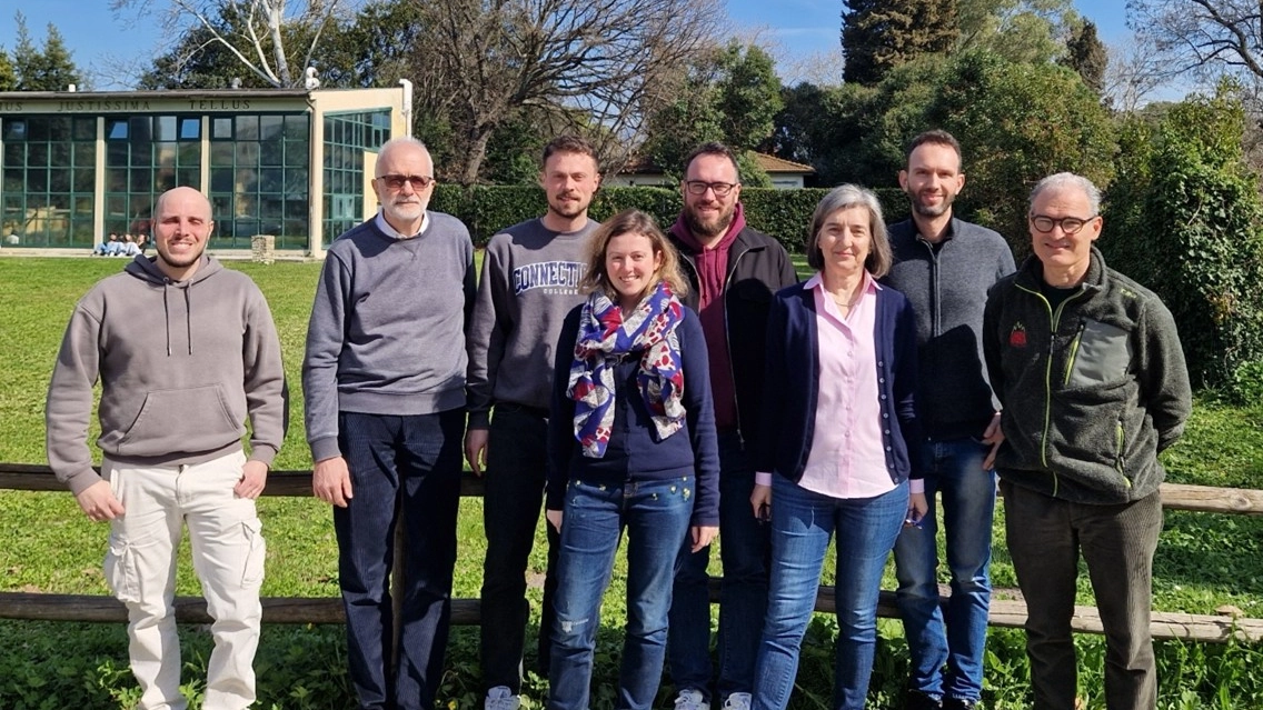 Il team di ricerca dell'Università di Pisa