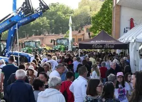 Agricollina, subito folla. La fiera piace a tutti