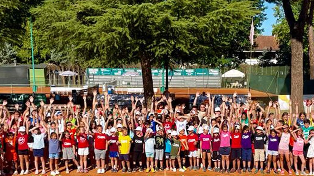I summer camp al Giotto tennis tra sport e divertimento in via Divisione Garibaldi
