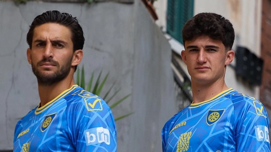Torregrossa e Parlanti con la nuova maglia Torregrossa e Parlanti con la nuova maglia