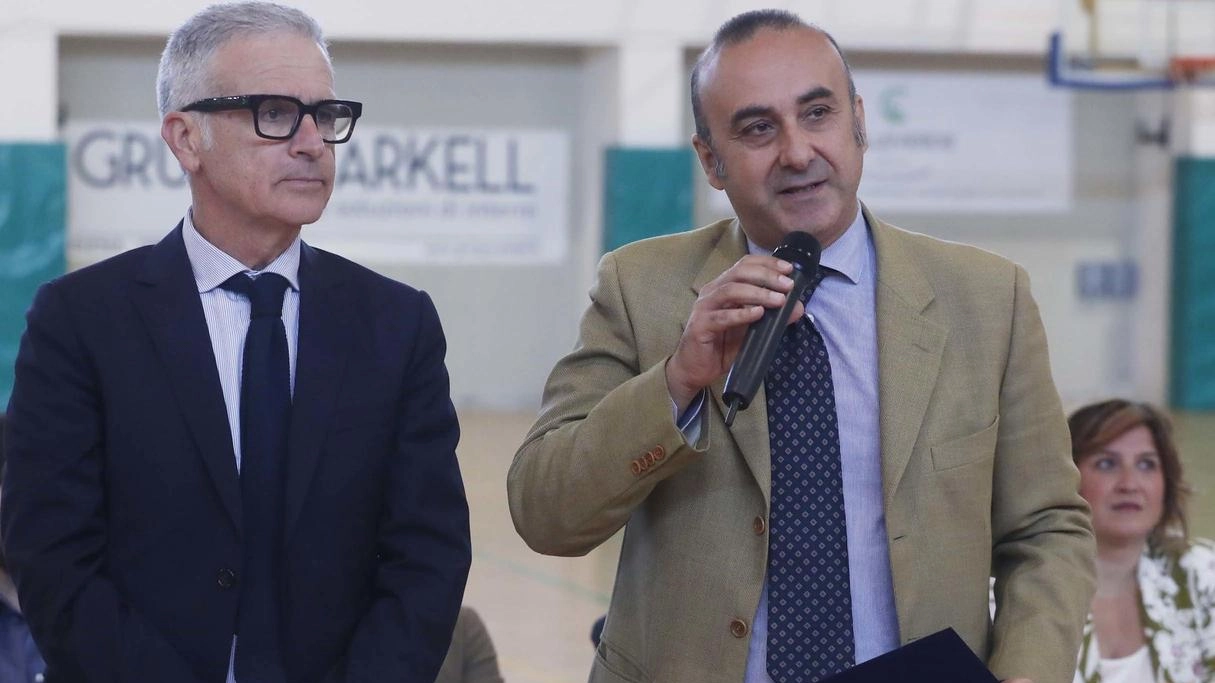 Il procuratore Boni con il presidente Frangini Il procuratore Boni con il presidente Frangini