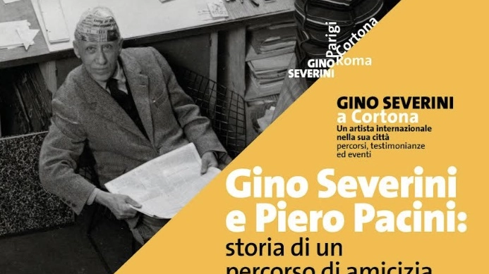 La locandina della mostra di Severini La locandina della mostra di Severini