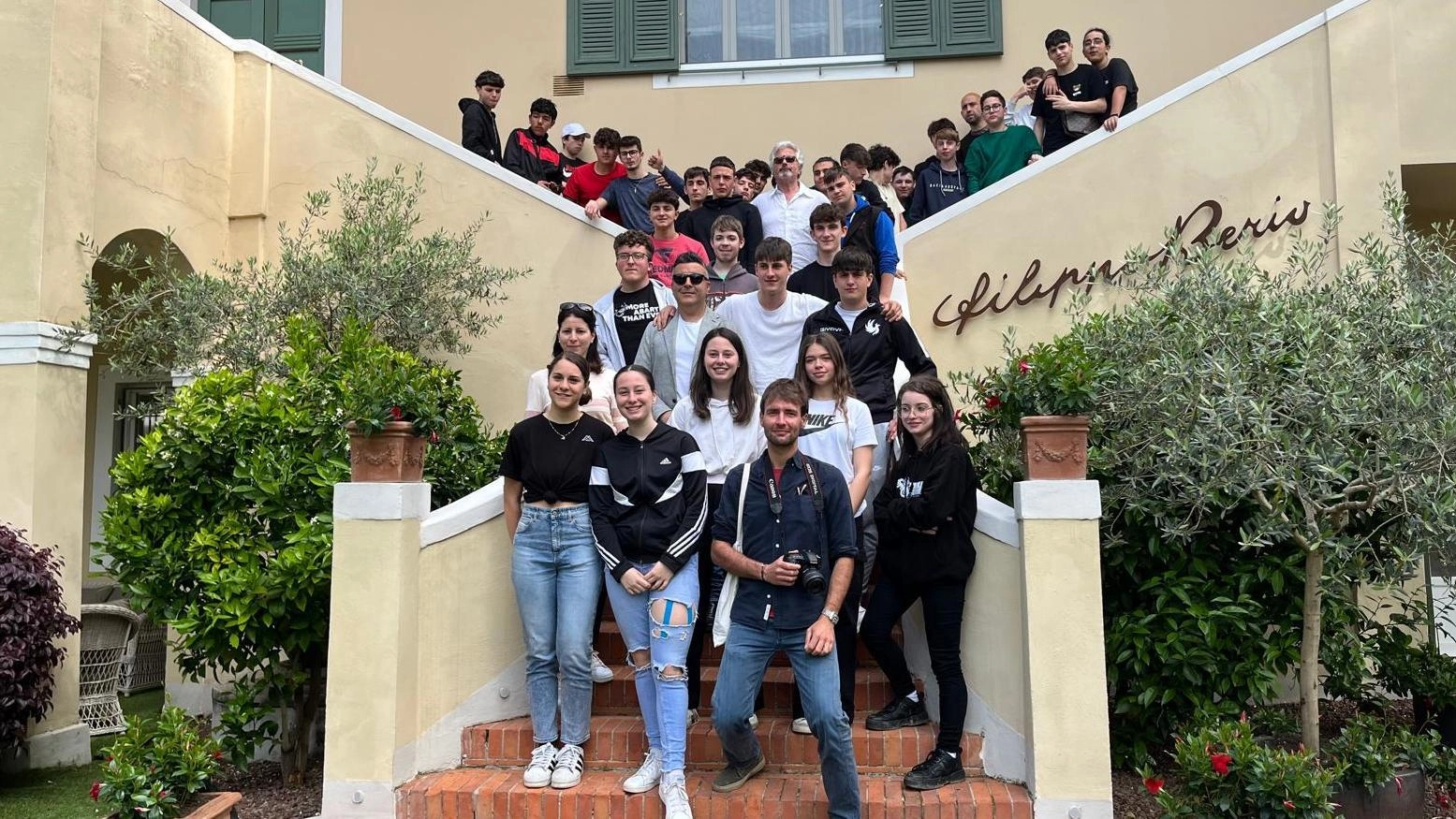 Giornata del "Made in Italy". Salov apre le porte di Villa Berio agli studenti dell’istituto agrario