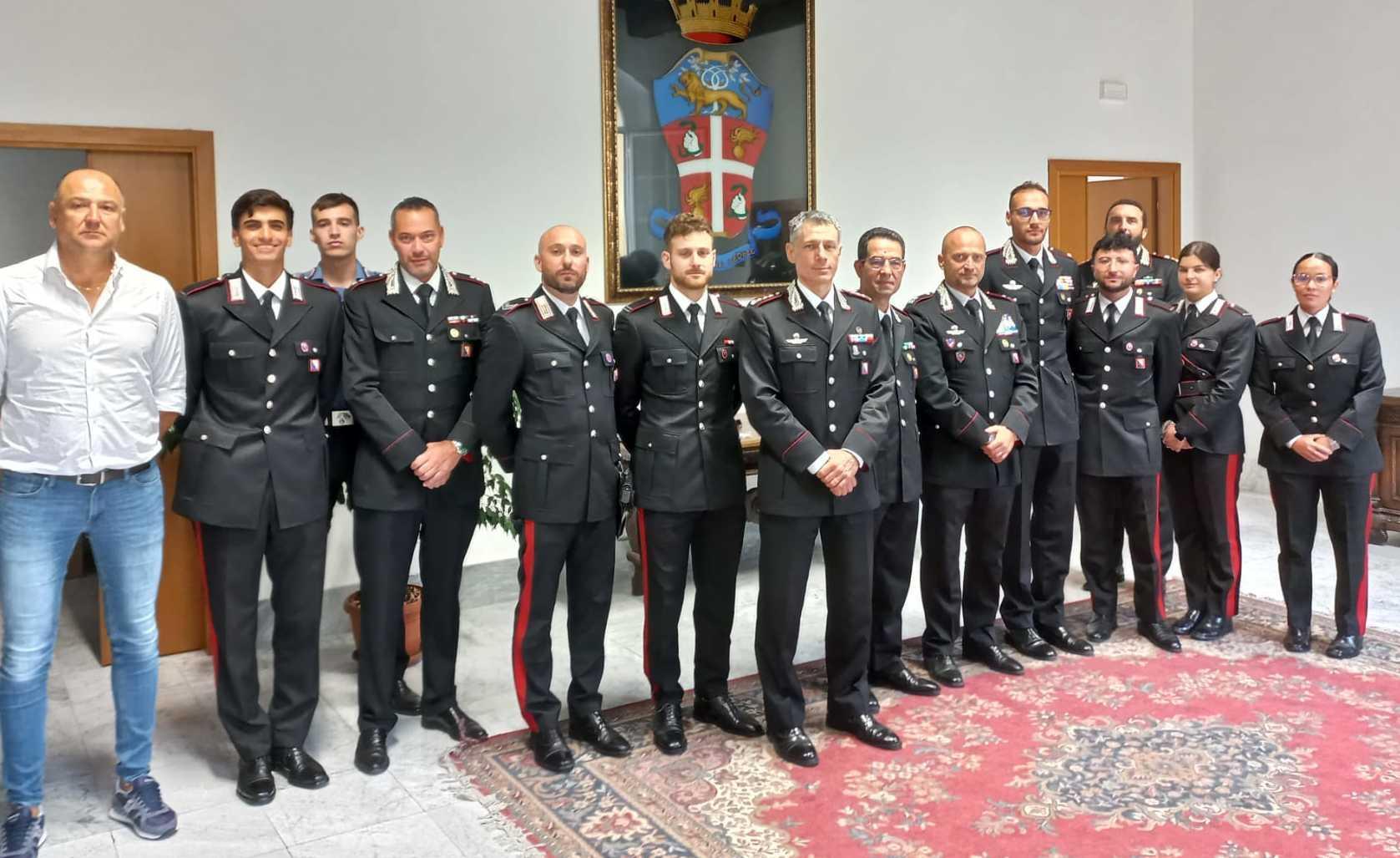 Carabinieri, ecco i rinforzi. Arrivati altri otto militari
