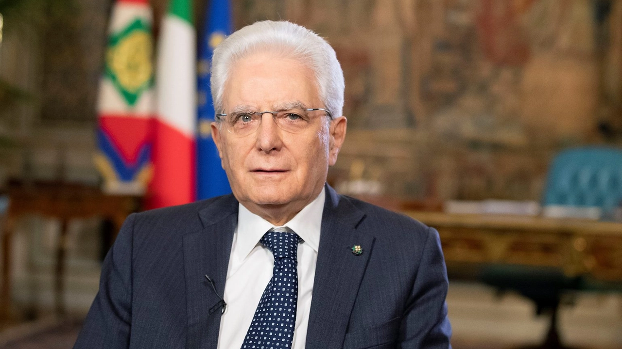 Il presidente Sergio Mattarella
