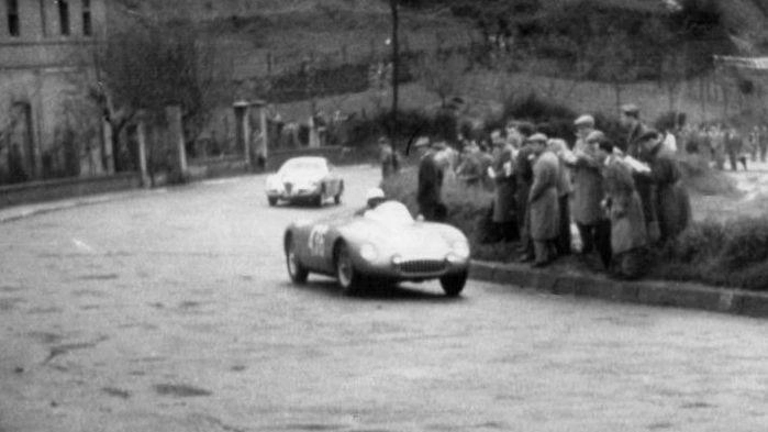 Angolo tra via Pescaia e via Sauro, la foto di Augusto Mattioli delle Mille Miglia Angolo tra via Pescaia e via Sauro, la foto di Augusto Mattioli delle Mille Miglia