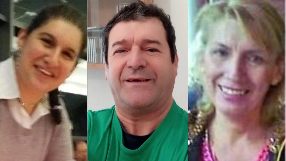Carla Stephany Visconti, 39 anni, Mauro Visconti, 69 anni, di Verbania, Nydia Zoila Albuquerque Basulto, 65 anni, di Lima (Perù) Carla Stephany Visconti, 39 anni, Mauro Visconti, 69 anni, di Verbania, Nydia Zoila Albuquerque Basulto, 65 anni, di Lima (Perù)
