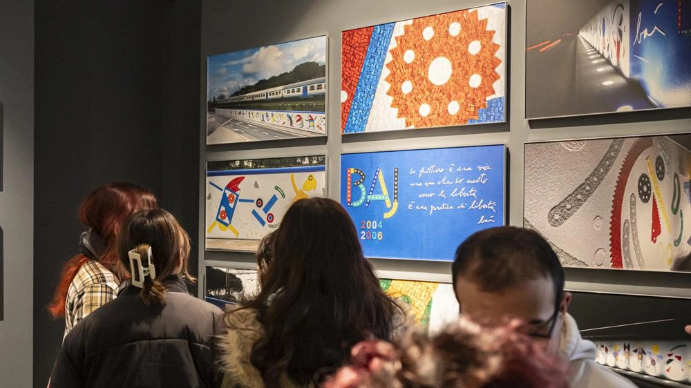 L’esposizione permamente omaggio al grande artista autore del ‘Muro’ di Pontedera. "Slancio creativo fino all’ultimo". L’esposizione permamente omaggio al grande artista autore del ‘Muro’ di Pontedera. "Slancio creativo fino all’ultimo".