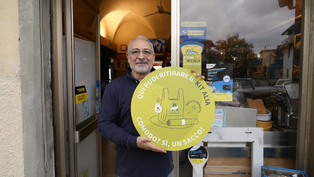 Vinci, il kit per la raccolta differenziata si ritira in tabaccheria Vinci, il kit per la raccolta differenziata si ritira in tabaccheria