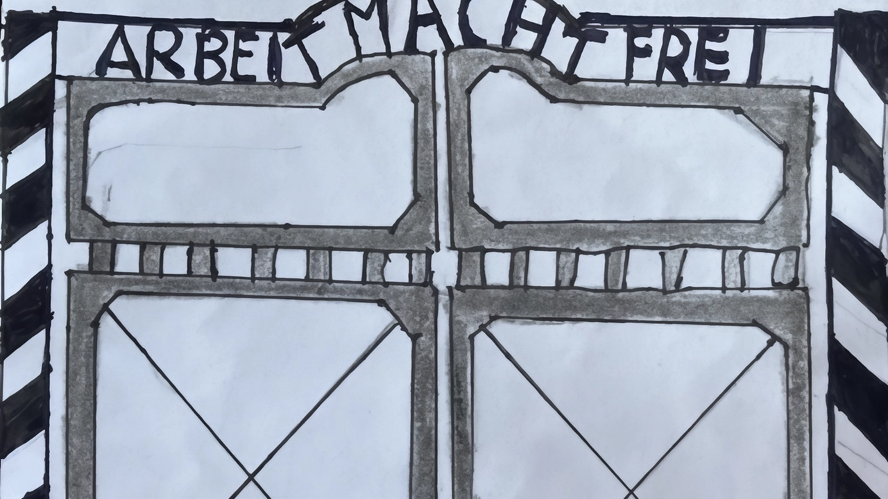 Disegni realizzati dalla classe 5^ B della Primaria Pascoli di Orentano
