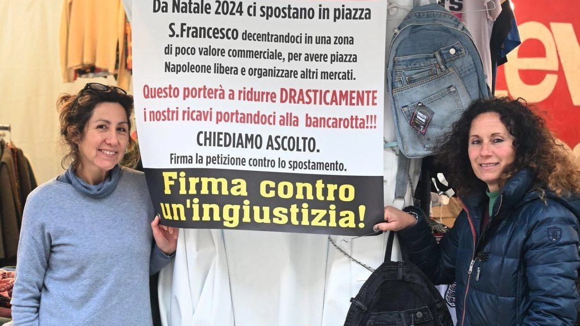 “No al trasloco del mercato“. Quattrocento firme contro il trasferimento in S. Francesco