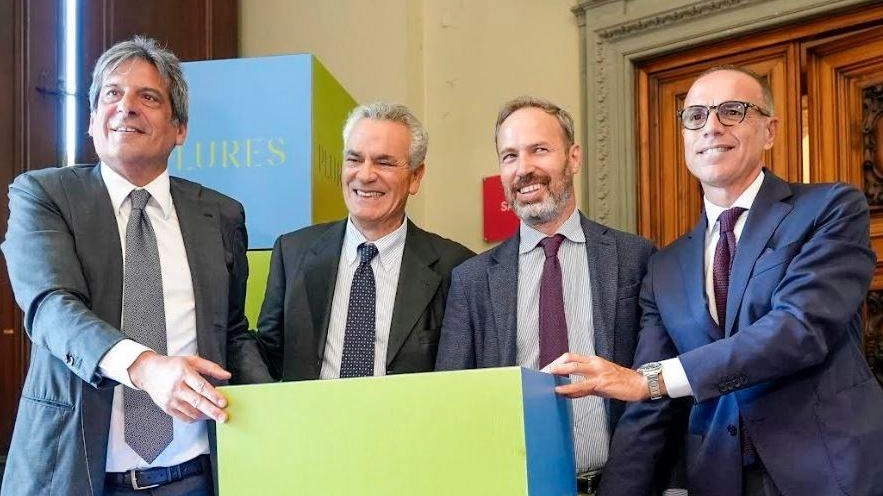 Vincenzo Irace, Antonio Romano, Lorenz. o Perra e Giuseppe Meduri presentano il nuovo marchio