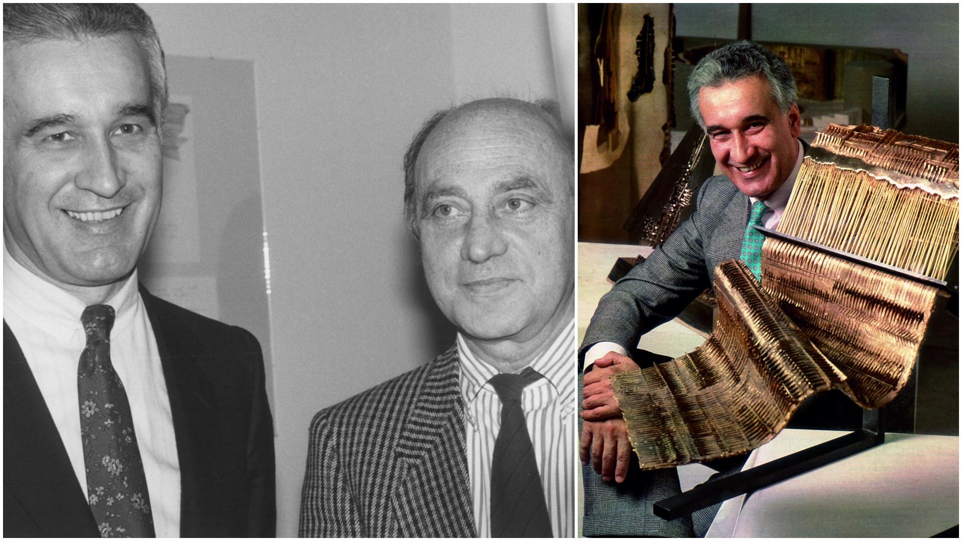 La morte di Arnaldo Pomodoro. Una sua opera nella storica azienda tessile: "Ci ricorda l La morte di Arnaldo Pomodoro. Una sua opera nella storica azienda tessile: "Ci ricorda l