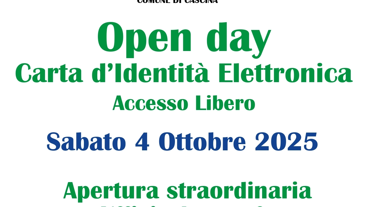 La locandina dell'iniziativa