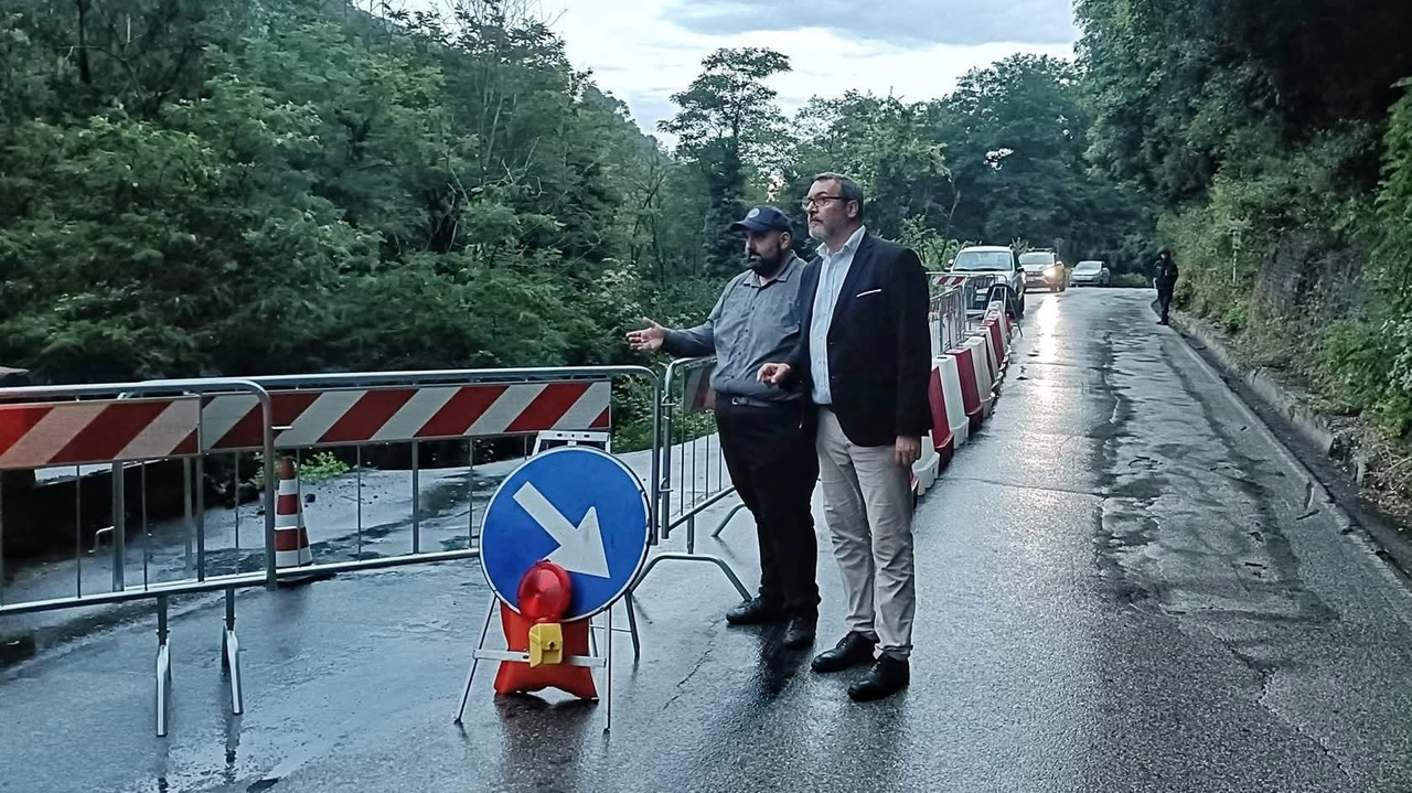 Il vice sindaco Luca Tridente sulla frana di San Lorenzo Il vice sindaco Luca Tridente sulla frana di San Lorenzo