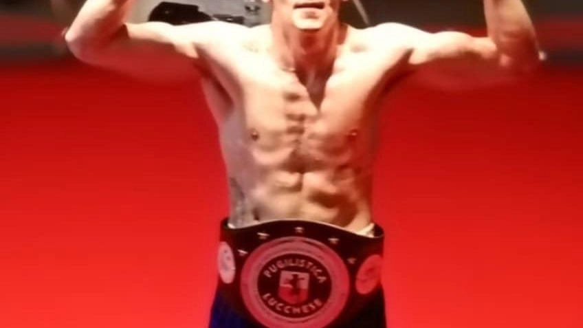 Cristian Borracchini della Boxe Sanseverino Scardigli Cristian Borracchini della Boxe Sanseverino Scardigli