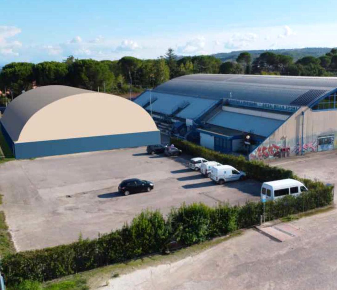 Marsciano, il Palasport verrà presto ampliato Marsciano, il Palasport verrà presto ampliato