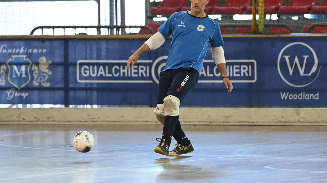 Il portiere del Prato C5 Nicola Giannattasio